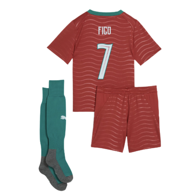 2026-2027 Portugal Home Mini Kit (Figo 7) Worldcup Holland