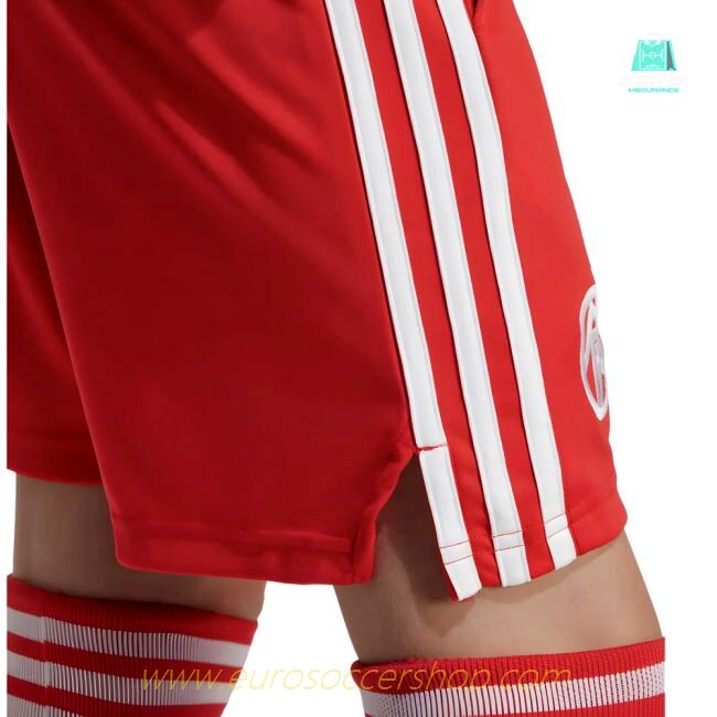 2025-2026 Bayern Munich Third Goalkeeper Shorts (Pure Ruby) - Kids