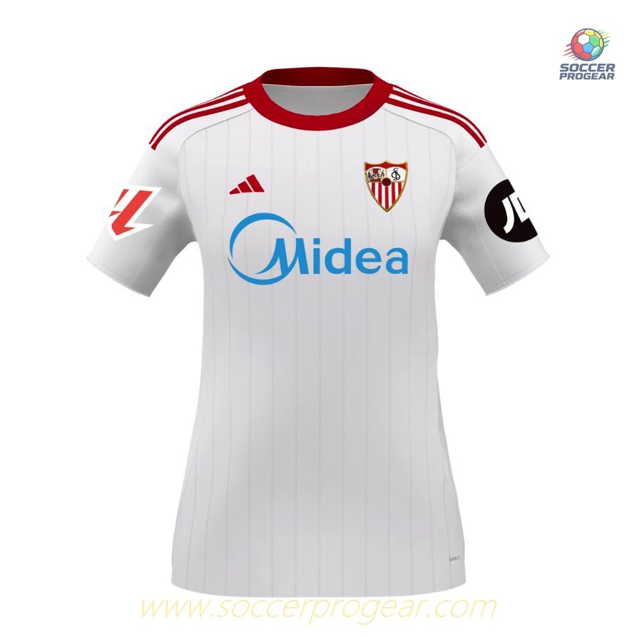 Sevilla FC Home Soccer Football Shirt 2025/26 Collection Women's Edition