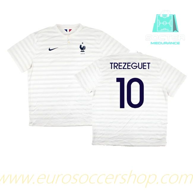 Les Bleus Away Shirt (Trezeguet 10)