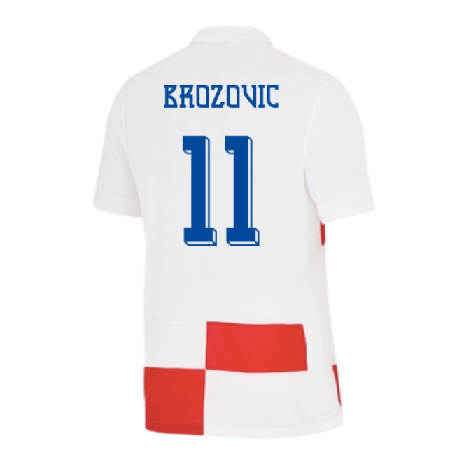 Croatia 2024-2025 Authentic Home Jersey (cro) Retro Breathability