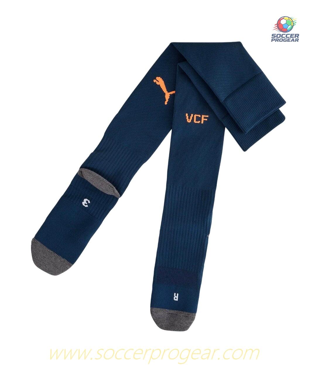 Valencia FC Away Youth Soccer Uniform Team Shirt 2023 2024