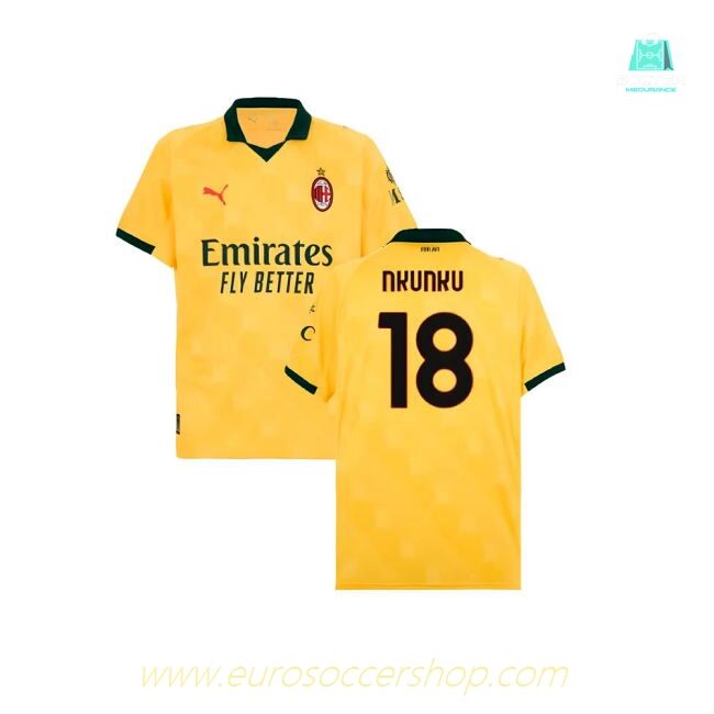 2025-2026 AC Milan Third Shirt (Nkunku 18)