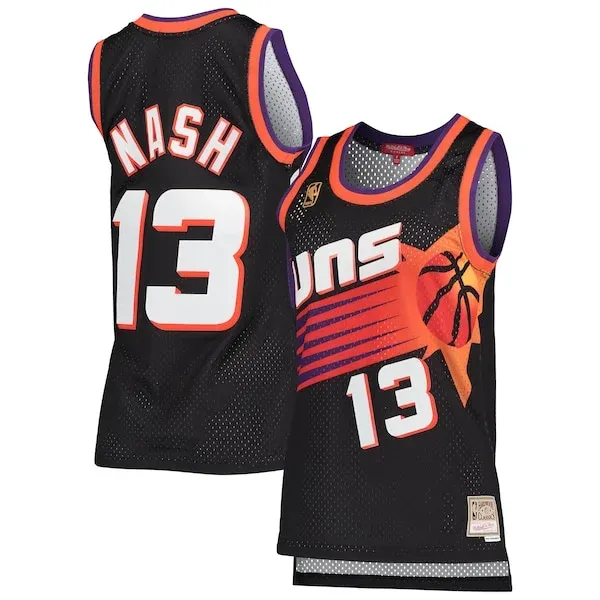 Steve Nash PHX Swingman Jersey - contemporary Basketball - Black #2