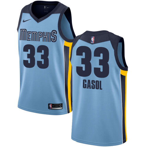 MEM #33 Marc Gasol Performance 2024 Statement NBA Jersey - Blue