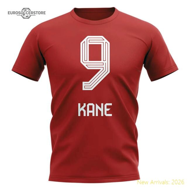 Premium-grade Harry Kane Bayern Munich Hero T-shirt (red)