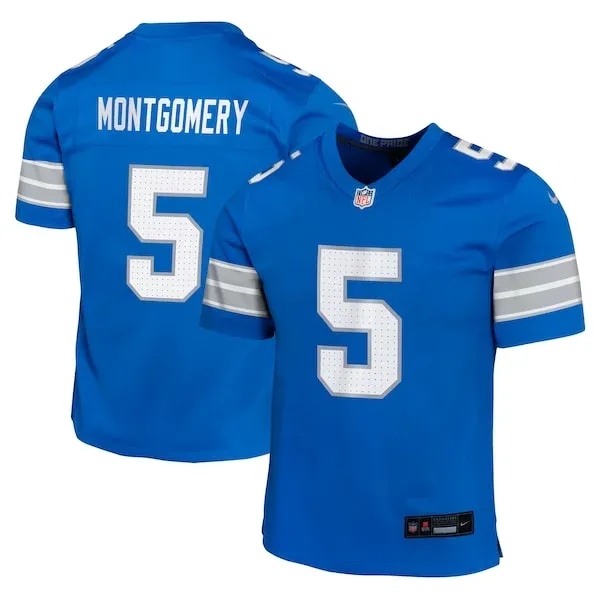 Performance None Game Jersey - Premium Blue NFL Fan Jersey | Game D...