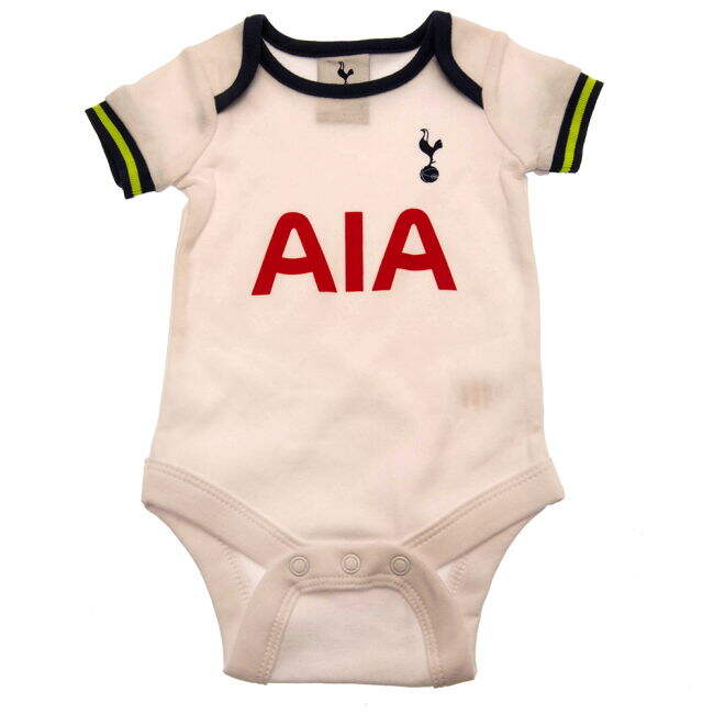 retro Tottenham Hotspur FC 2 Pack Bodysuit 12-18 Mths LG