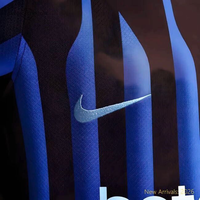 2025-2026 Inter Milan Home Match-ready Jersey Lautaro Nike Dri-fit