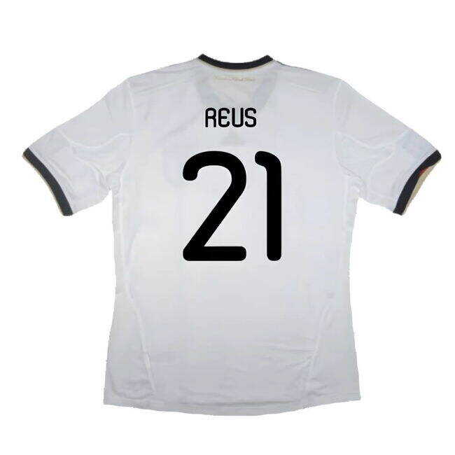 Light And Easy To Use Germany 2010-11 Home Shirt ((Excellent) XL) (REUS 21) Slim Fitting