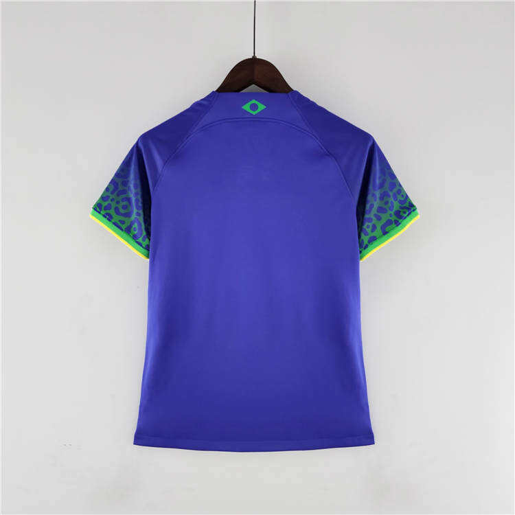 Professional Grade WOMEN'S BRAZIL WORLD CUP 2022 AWAY SHIRT