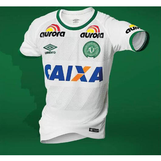 Moisture Wicking Chapecoense Third 201617 Soccer Jersey Shirt