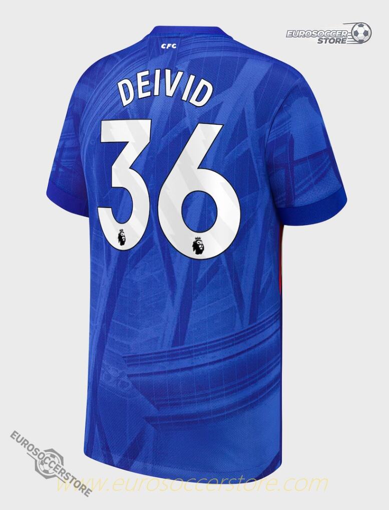 Chelsea Home Jersey DEIVID 36 for the 25-26 Season
