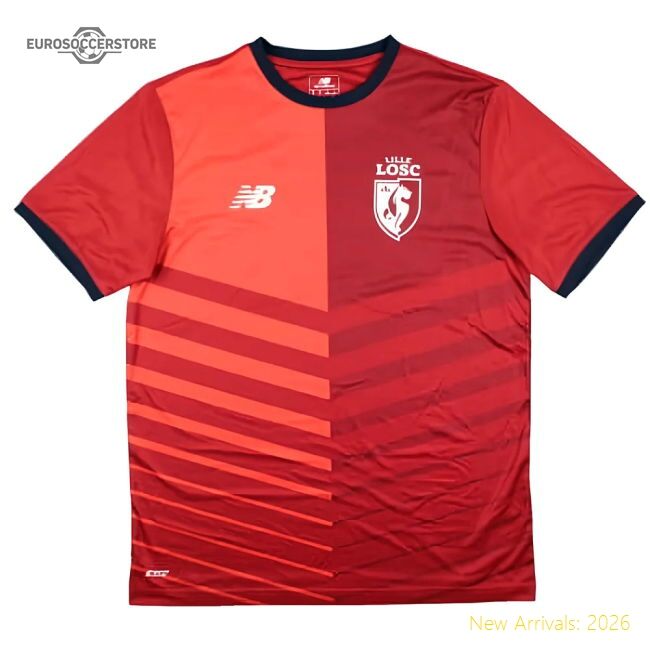 Official Lille 2016-17 New Balance Training Shirt (M) (Excellent)