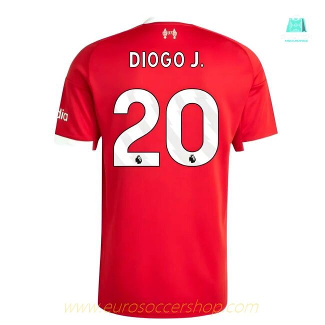 2025-2026 Liverpool Home Shirt (Diogo J. 20)