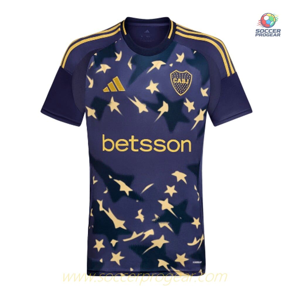 Boca Junior Third Kids Edition Soccer Uniform Team Jersey 2025-2026 Season