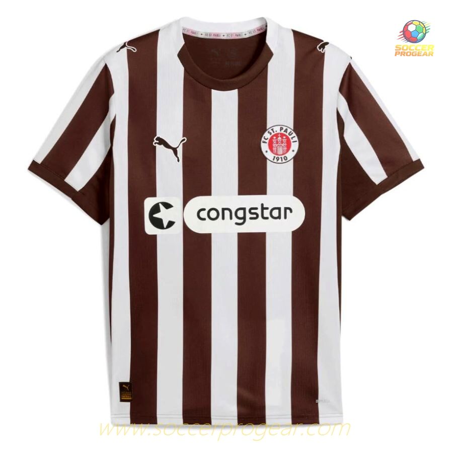 Soccer Football Shirt St. Pauli Home 2025-2026 Season