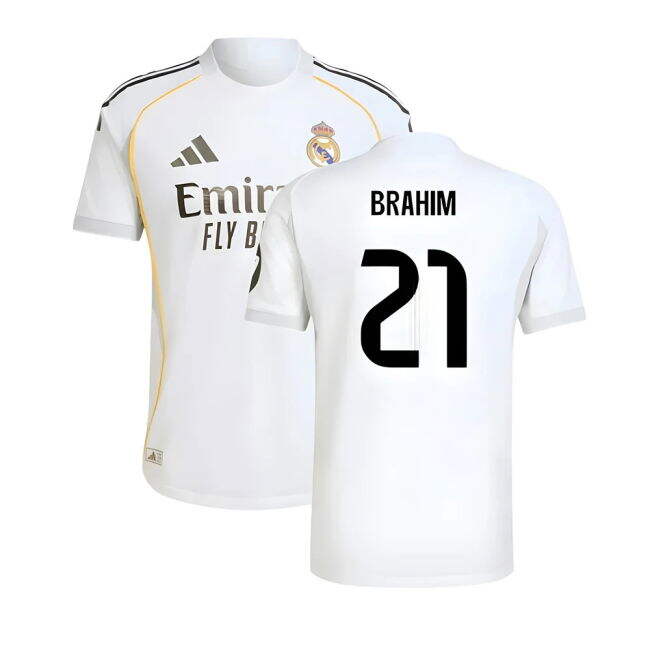 2025-2026 Real Madrid (rm) Home Football Shirt - Premium Quality