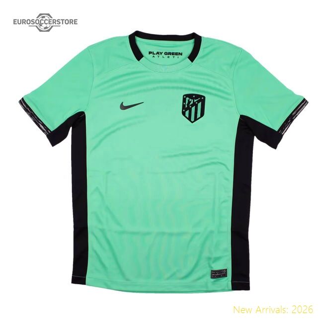 Official Popular 2023-2024 Atletico Madrid Third Shirt (Kids)