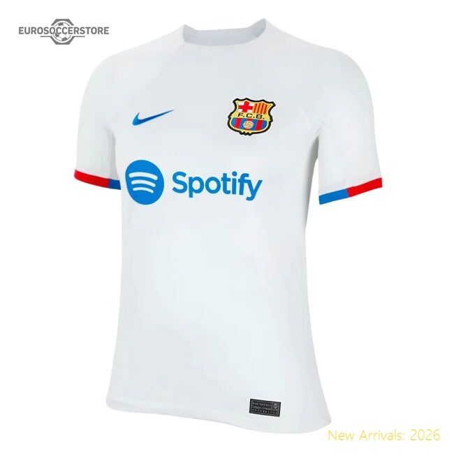 2023-2024 Barcelona Away Elite Jersey Performance Fabric