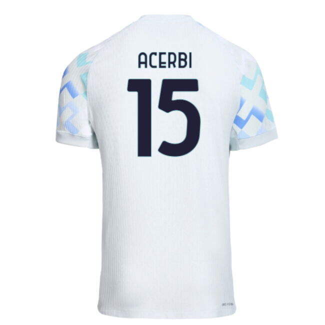 2025-2026 Inter Milan Authentic Away Shirt (Acerbi 15)