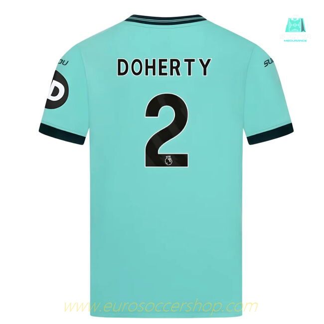 2025-2026 Wolves Away Shirt (Kids) (Doherty 2)