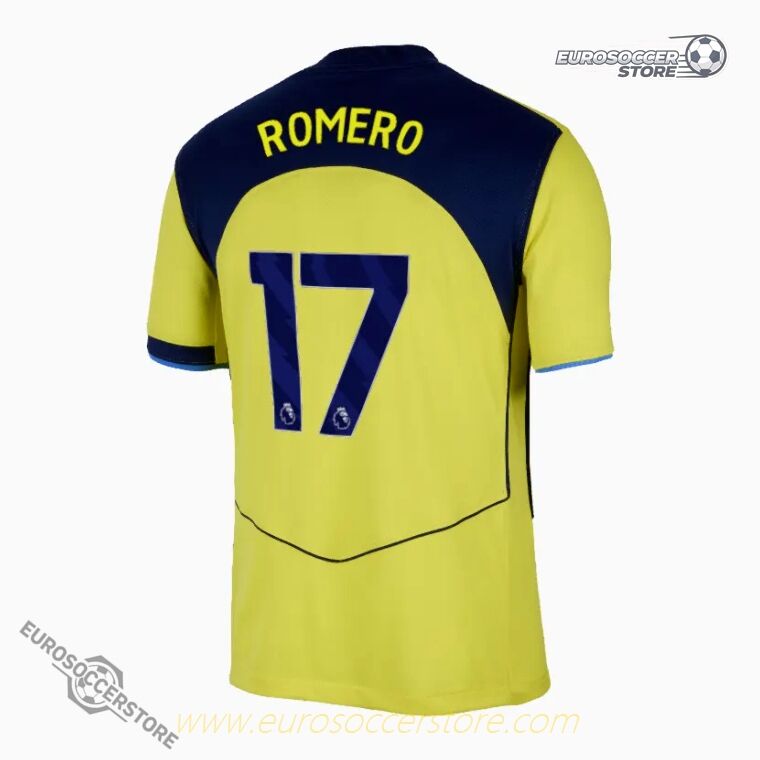 Spurs 25-26 Season Third Kit ROMERO #17 Football Jersey