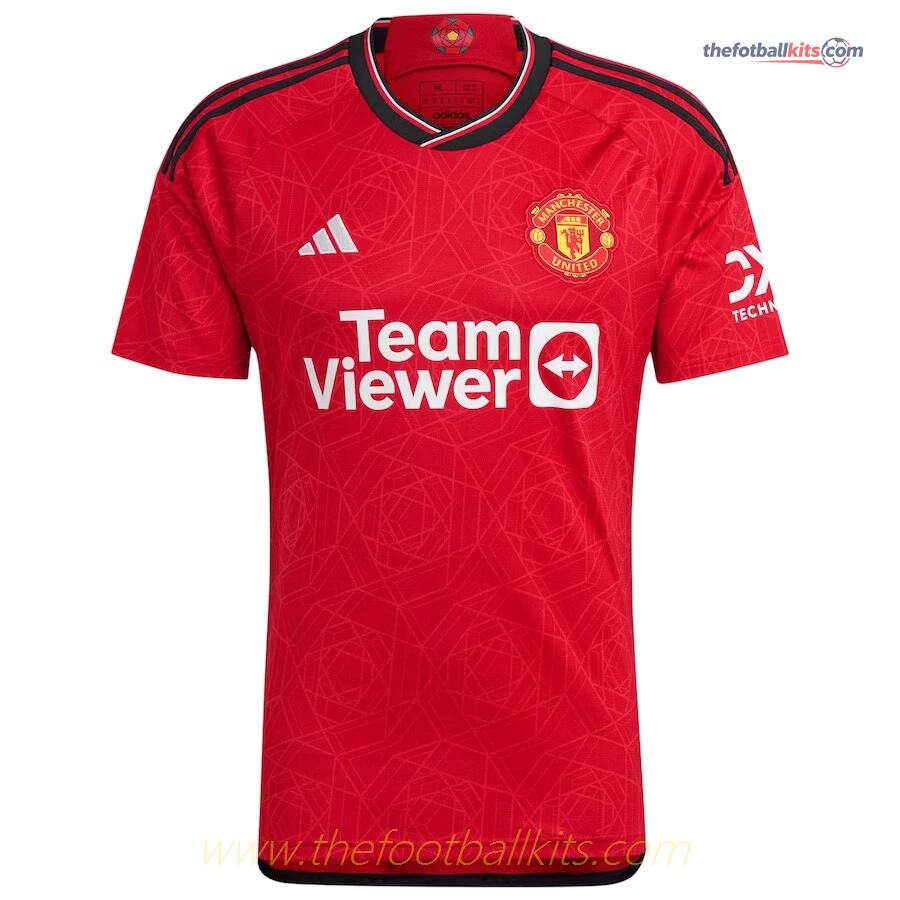 Fan Edition Manchester United Home Football Shirt 2023-24 Edition