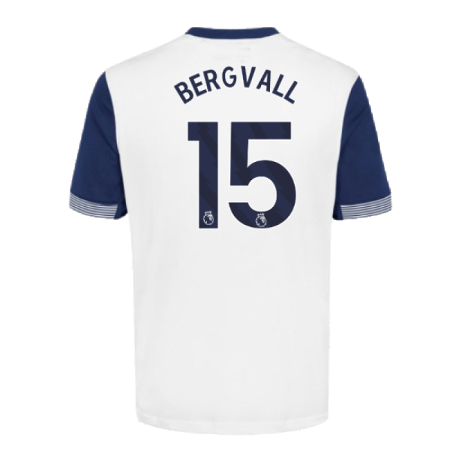 2024-2025 Tottenham Hotspur Home Shirt (Bergvall 15) - authentic style