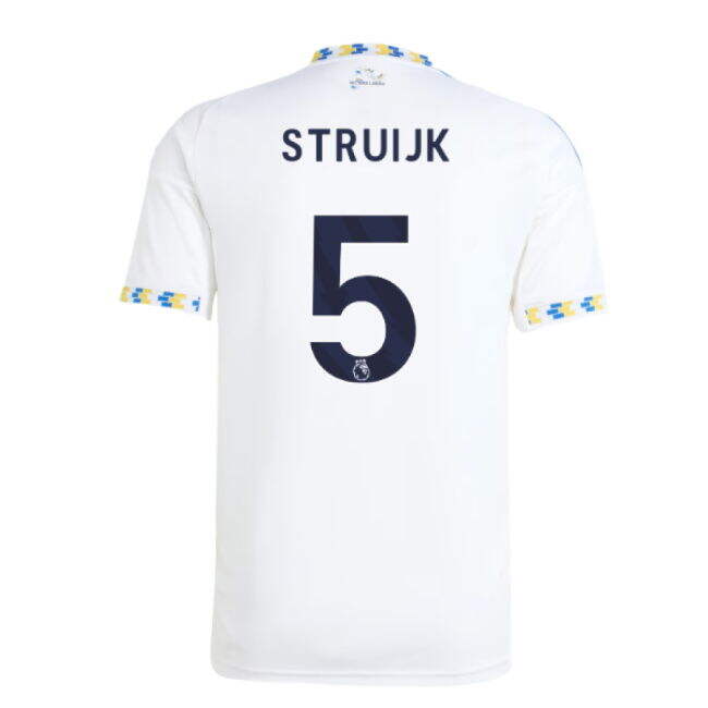 2025-2026 Leeds Football Club Home Kit (Struijk 5)