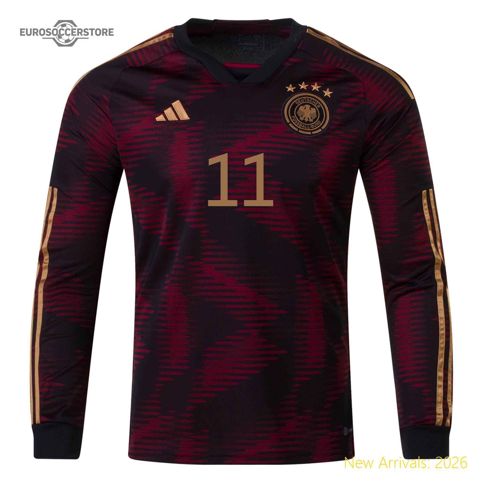 Modern Design Authentic Men Ger Superstar Away Jersey 2022