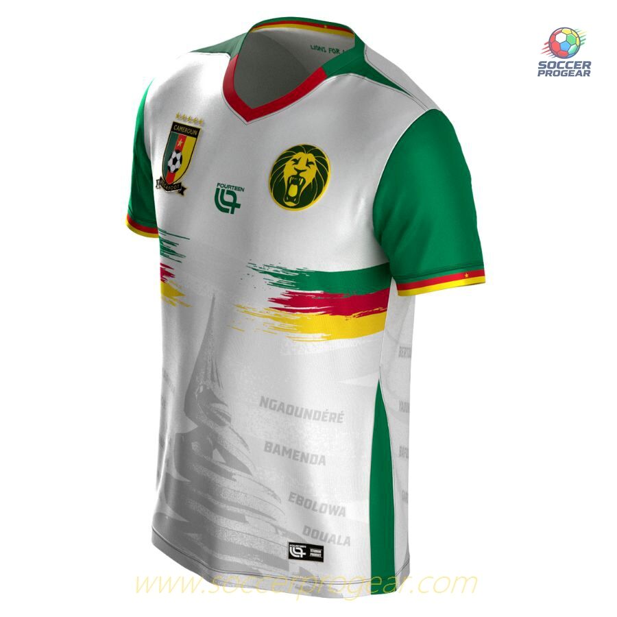 Cameroon 2025 Season-2026 Third Children Jersey Set Team Jersey