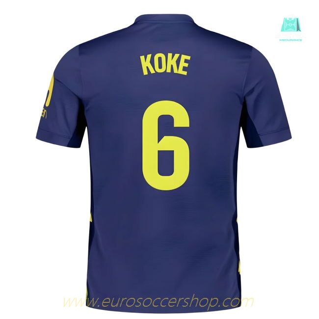 2025-2026 Atletico Madrid Away Shirt (Koke 6)