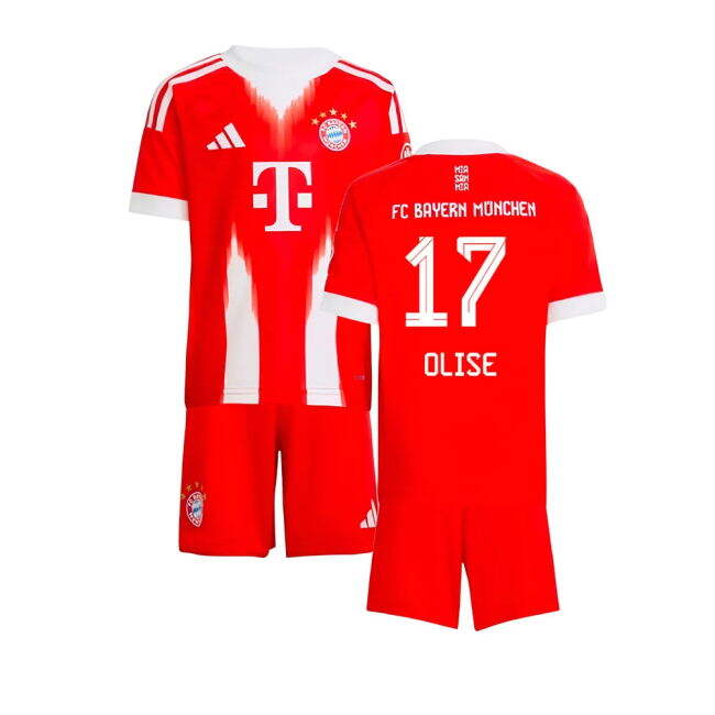 Bayern Munich Mini official style Home Kit 2025-2026
