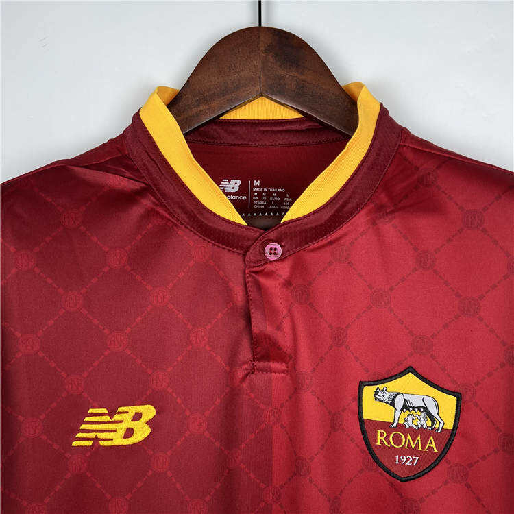 Licensed AS Roma 2223 Home SPQR Shirt - Official Replica 10269