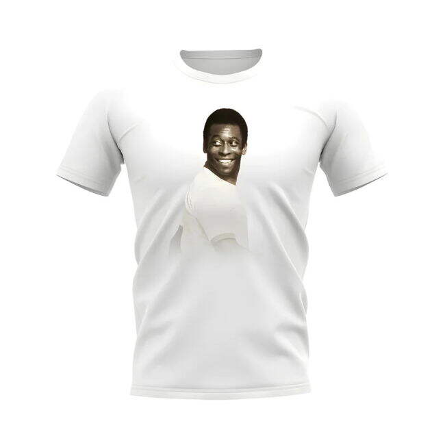 Pele Brazil Legend T-Shirt (White)