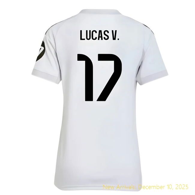 2025-2026 Real Madrid RM Performance Home Shirt (Womens) (Lucas V. 17)