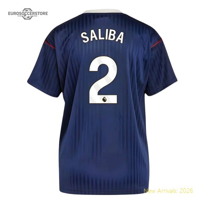 Arsenal English Premier League Saliba Shirt Pro-level Jersey Umbro Pro