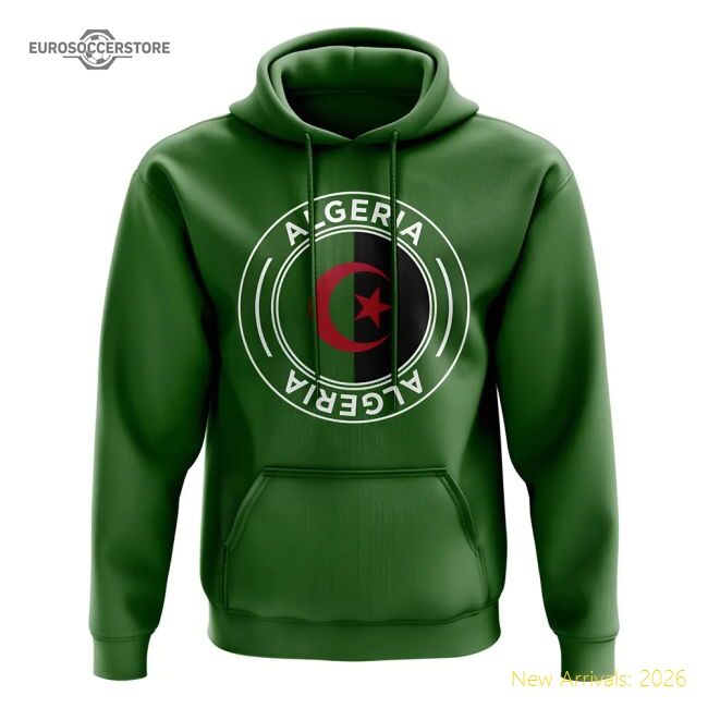 Algeria Football 20242025 Regular Top Hoodie Moisturewicking