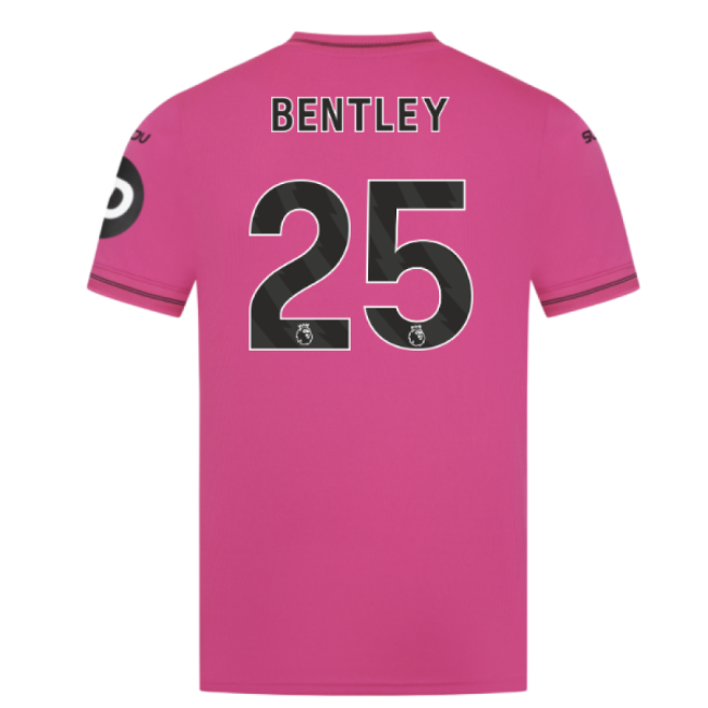 2025-2026 Wolves Goalkeeper Away Shirt (Pink) (Bentley 25) (Collect...