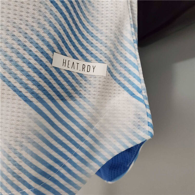 Manchester United 21-22 Away Light Blue Soccer Jersey Football Shirt