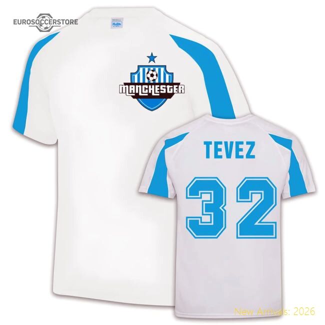 Premium Manchester City Sports Training Jersey (carlos Tevez 32)