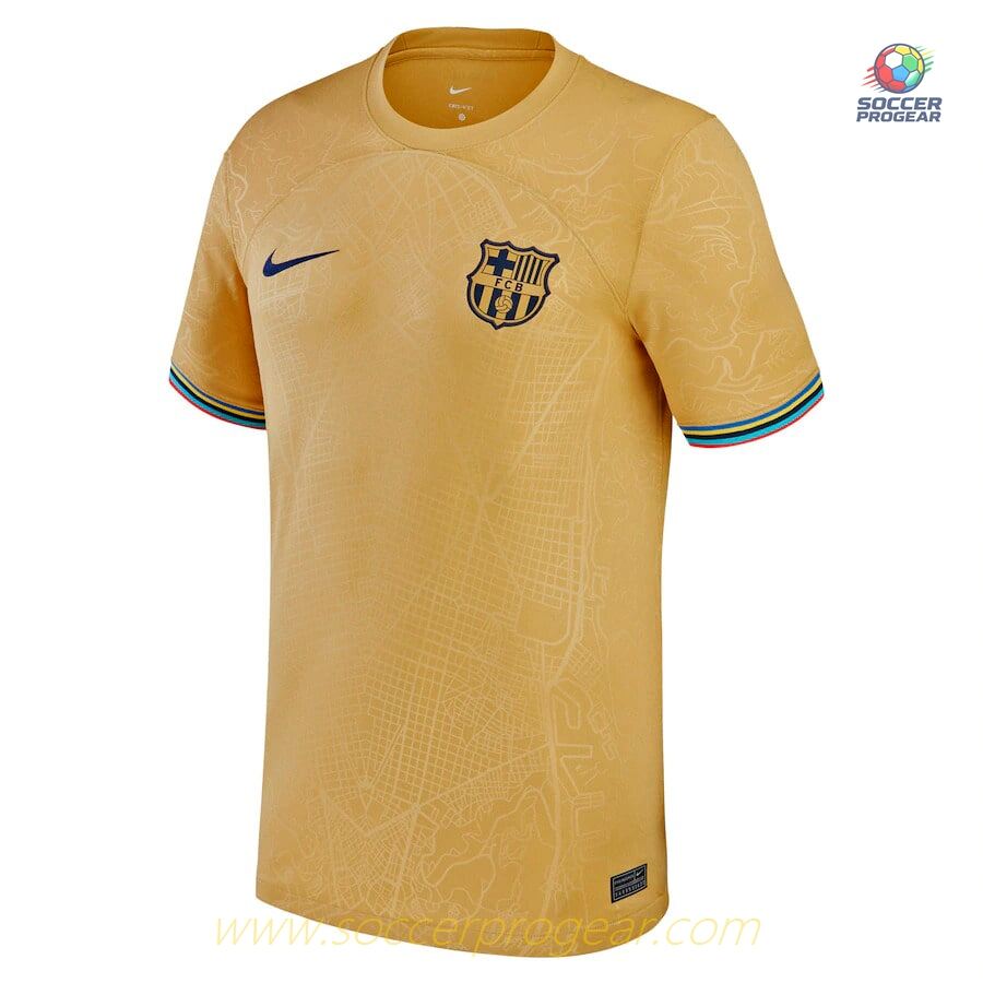 Barca Football Shirt 2022 2023 Away