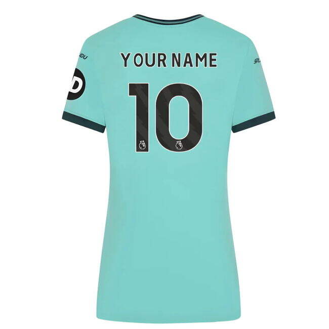2025-2026 Wolves Away Shirt (Womens) (Your Name)