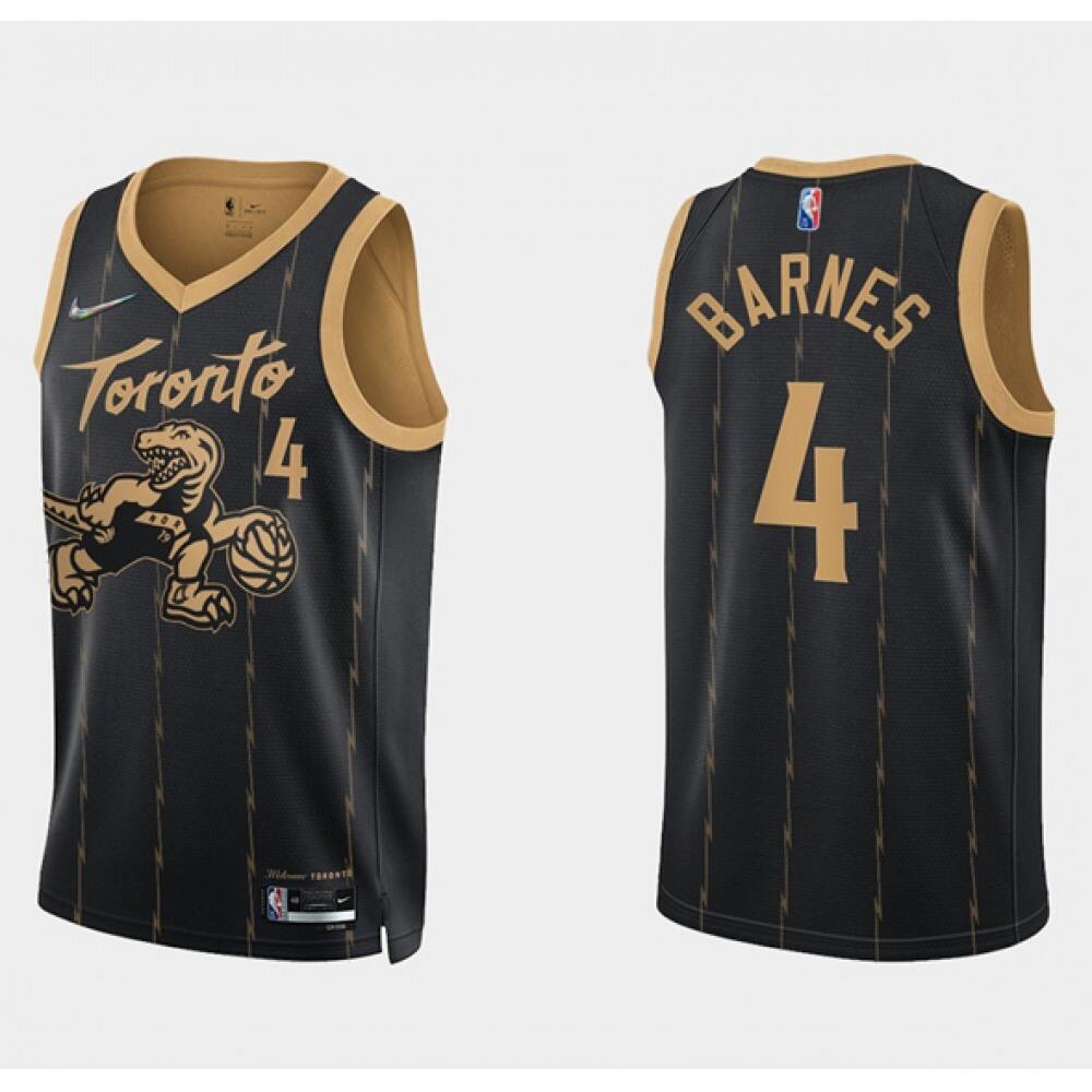 Limited Men's Toronto Raptors #4 Scottie Black Basketball Jersey