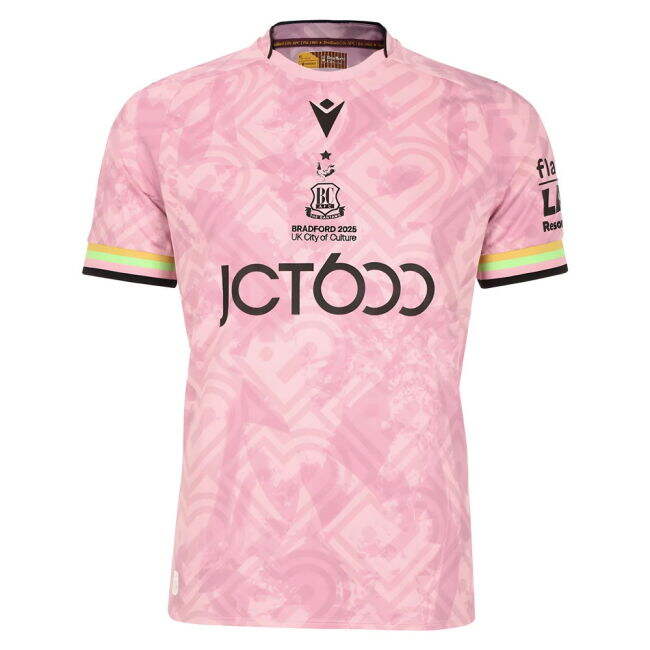 2025-2026 Bradford City Alternative Shirt (Pink)