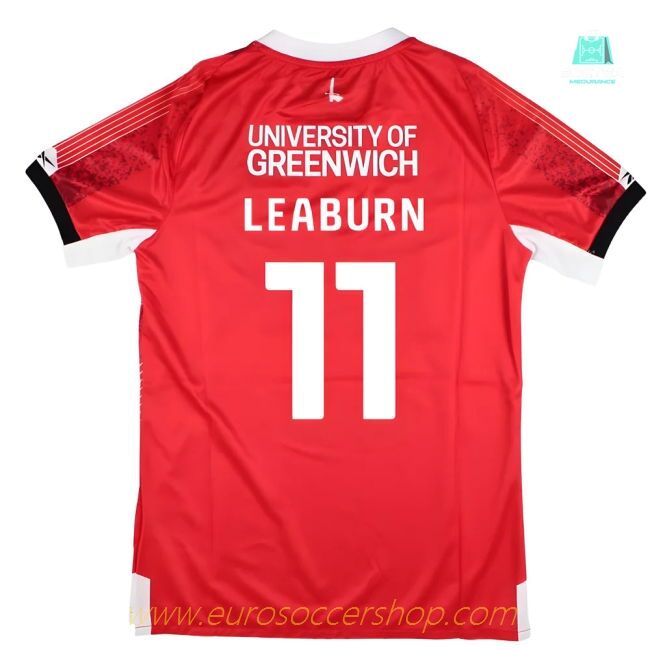 2025-2026 Charlton Athletic Home Shirt - Kids (Leaburn 11)