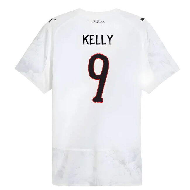 2025-2026 KIDSUPER x Manchester City CWC Authentic Shirt (White) (Kelly 9)