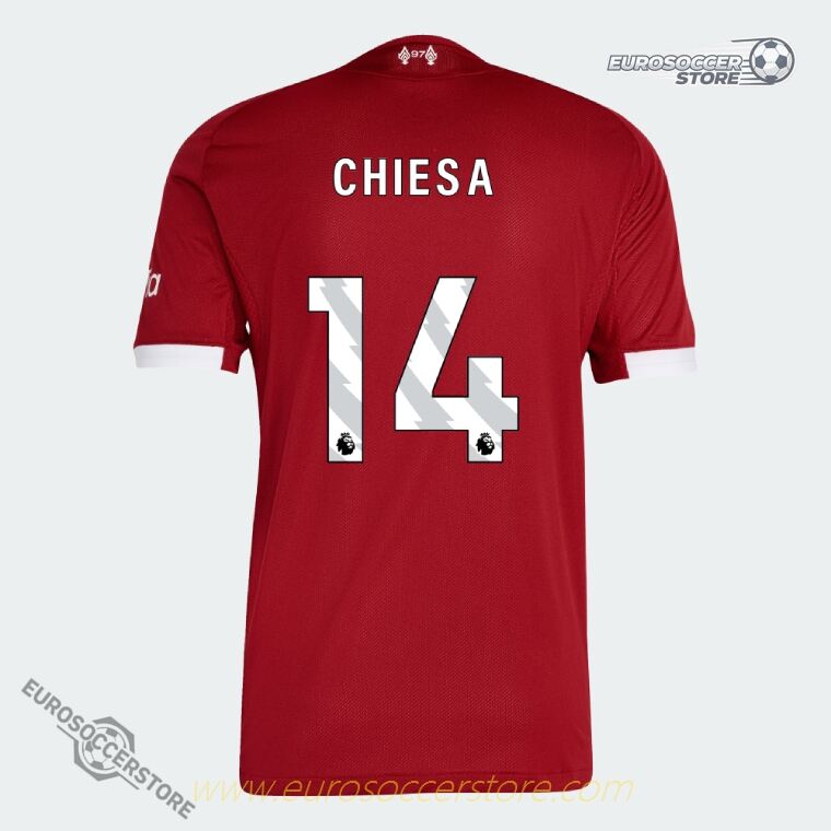 Liverpool 25-26 Home CHIESA 14 Jersey (Player Version)