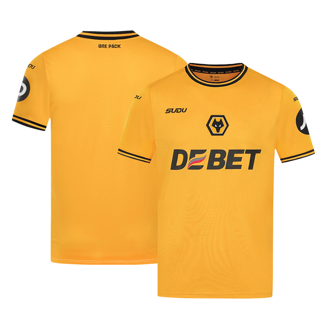 Wolverhampton Wanderers Home Soccer Jersey 2024/25 Authentic Kit